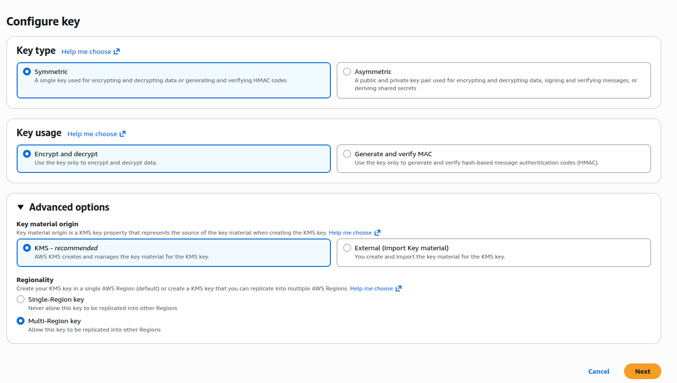AWS Secrets Manager Cross Account KMS Configure Key